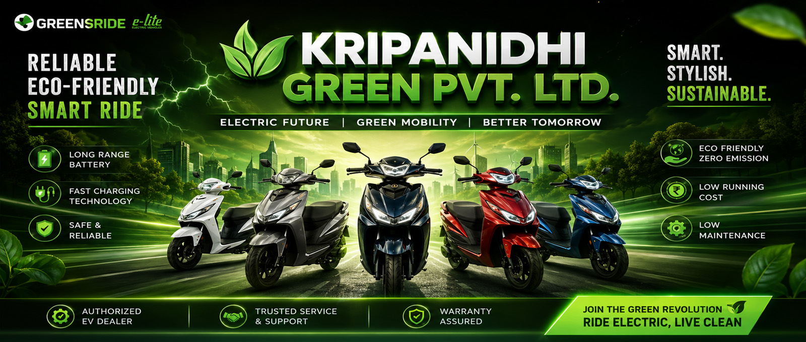 Kripanidhi EV Banner 2